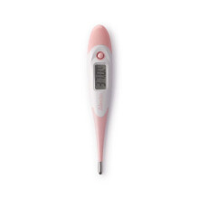 Digitales Thermometer mit flexibler Spitze - Schnell, genau, rosa