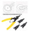 Zerone Circlip Pliers 4-in-1 Internal/External Combination Hand Tool with Plastic Handle 2