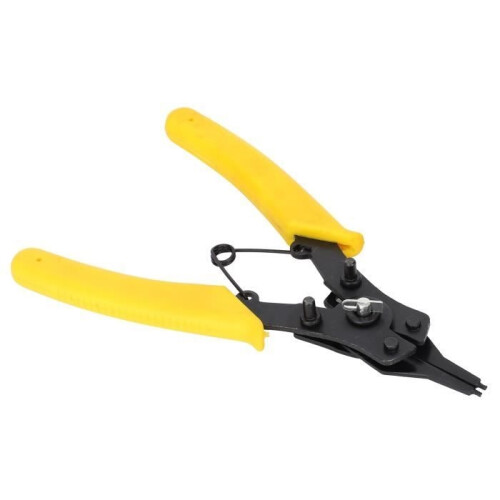 Zerone Circlip Pliers 4-in-1 Internal/External Combination Hand Tool with Plastic Handle 2