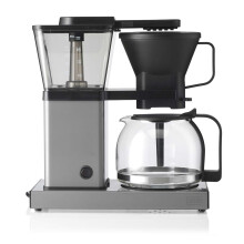 Filterkaffeemaschine, 1,3 l, Aluminium, Aromafunktion