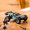 Auto telecomandata - Giocattolo auto da drifting RC con luci a LED - Scala 1/32 - Nera 4
