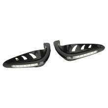 2 Stück 22 mm Aluminium-Handschützer Weiß 0,9 Zoll/0,7 Zoll