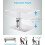 Monitor Riser Stand, Height Adjustable Metal Desktop Storage Organizer Compatible with TV, PC, Computer 4