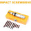 Reversible manual impact screwdriver set - ZVD - Screwdriver kit - PH bit - Screwdriver set 3