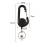 Porte-clés rétractable Black 2