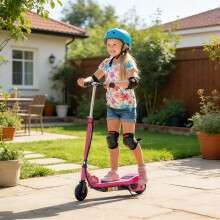 Kids Electric Scooter Folding E-Scooter for 7-14 with Adjustable Height