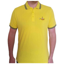 (L, Yellow) The Beatles Yellow Submarine Polo Shirt
