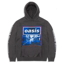 (M, Grey) Oasis Whats The Story Blue Tone Pullover Hoodie