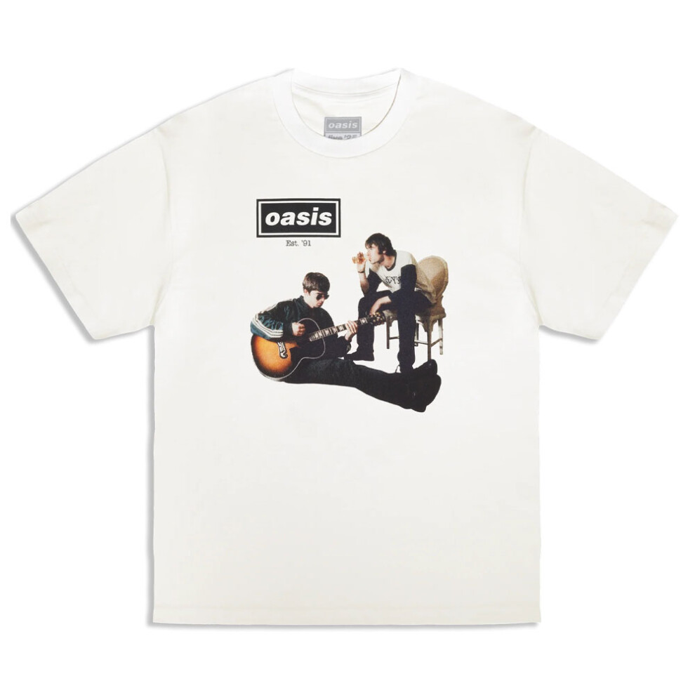 Oasis (Xl, ) Cigarettes & Alcohol T Shirt White