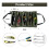 Rolling Tool Bag, Portable Canvas Tool Bag with 5 Zippered Pockets, Small Rolling Tool Bag 2