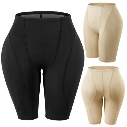 Bodycon bodysuit - Black - Hip and buttock padding - Women's 1