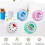 Visual timer for children, 60-minute mechanical kitchen timer, digital timer that can replace a children's hourglass 2