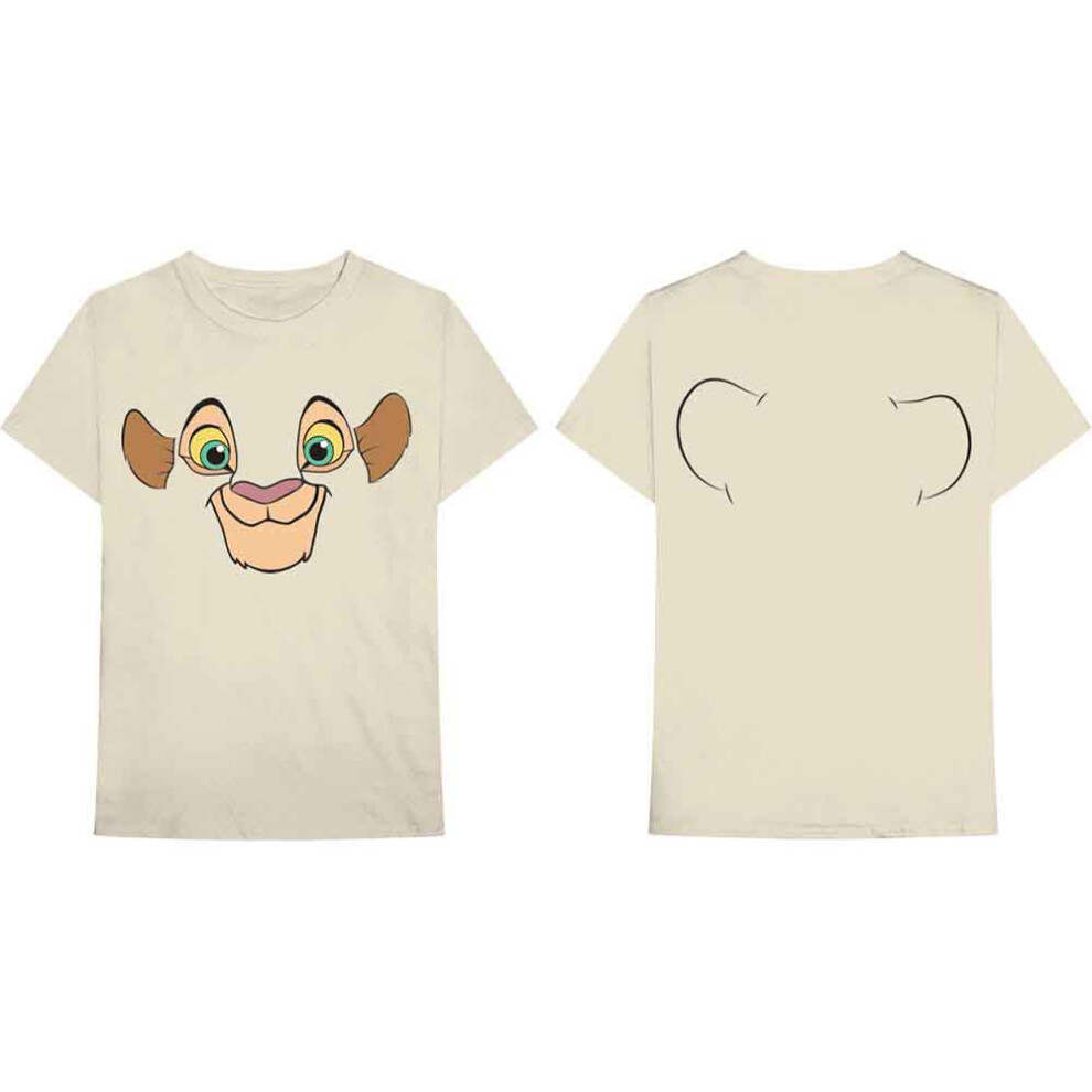 Disney (S, Natural) Lion King Nala Face T Shirt