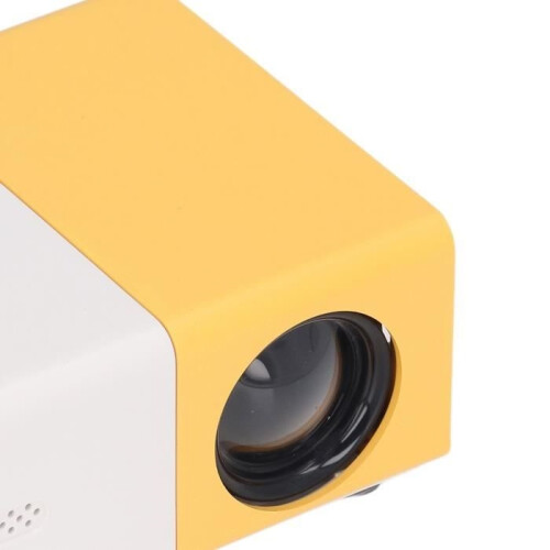 SURENHAP Mini-Projektor – 1920 x 1080 Pixel – EU-Stecker – Weiß 1