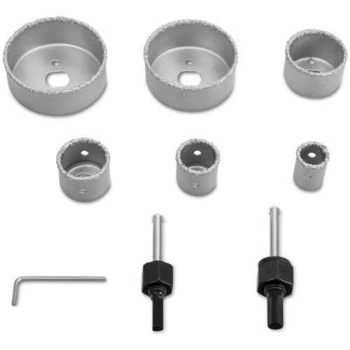 TROTEC gatenzaagset van hardmetaal (hardmetaal) 1