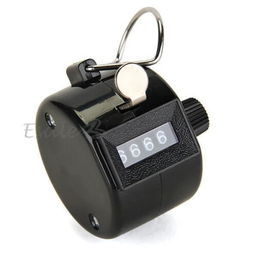 Manual Counter, Hand-Operated Click Clicker, Person Golf Points 2