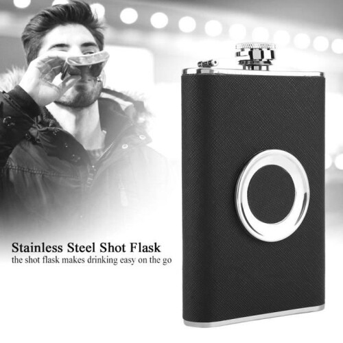 oz Stainless Steel Alcohol Flask 1