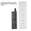 Diamanttester, edelsteentester, diamanttester, tester met LED-display voor pendetectortest 3