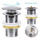 Standard-G 1 1/4 Basin Waste without Overflow, Universal Pop-Up Automatic Drain Plug 4