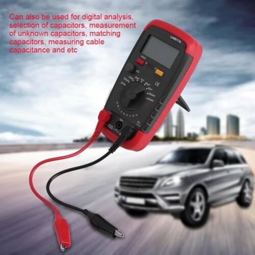 Capacitance meter, digital capacitance meter, capacitor tester, for capacitor testing tool to measure the 1