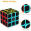 Magic Cube, 3x3x3 Speed Cube, Smooth Magic Speed Cube, Easy to Turn, for Brain Training Game or Holiday Gift 2