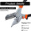 Multifunctional Chute Scissors, 45-135 Angled Mitre Shears, Quarter Round Cutting Tool 2