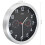 vidaXL Quartz Wall Clock Hygrometer Thermometer Black Kitchen Clock 50624 4