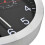 vidaXL Quartz Wall Clock Hygrometer Thermometer Black Kitchen Clock 50624 5