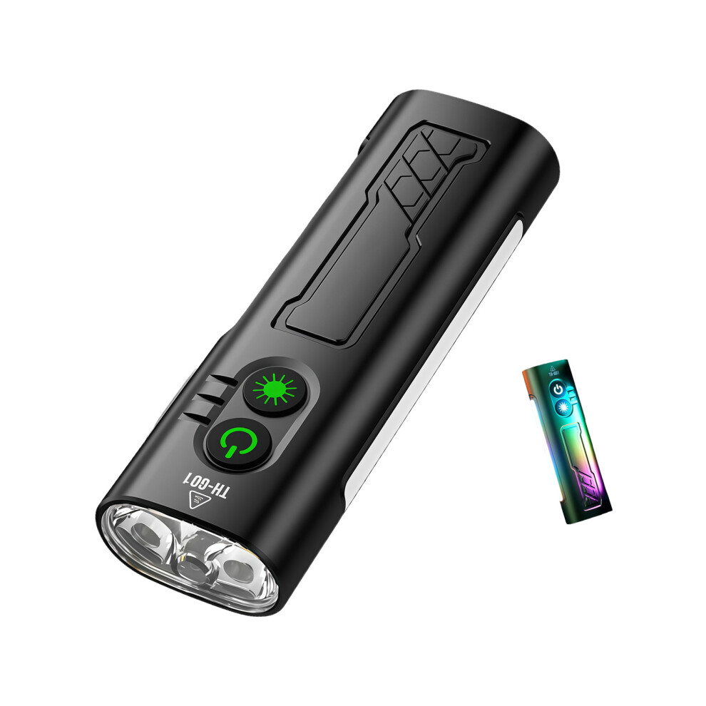 Bright Magnetic Flashlight With Multiple Light Modes-Black 7754004111448