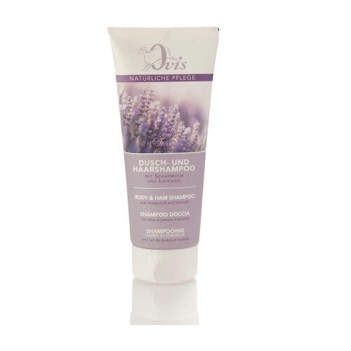 Ovis Dusch- und Haarshampoo 200 ml Schafmilch und Lavendelöl