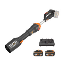 WORX NITRO 36V(40V MAX) Cordless Leaf Blower WG585E Brushless Blower, 3 Speeds + Turbo Mode, 266km/h Air Speed