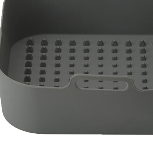 Silikonschale für Heißluftfritteuse Grey 20 cm 2