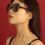 Herz Anhänger Brille Metallkette Black 2