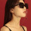 Herz Anhänger Brille Metallkette Black 3