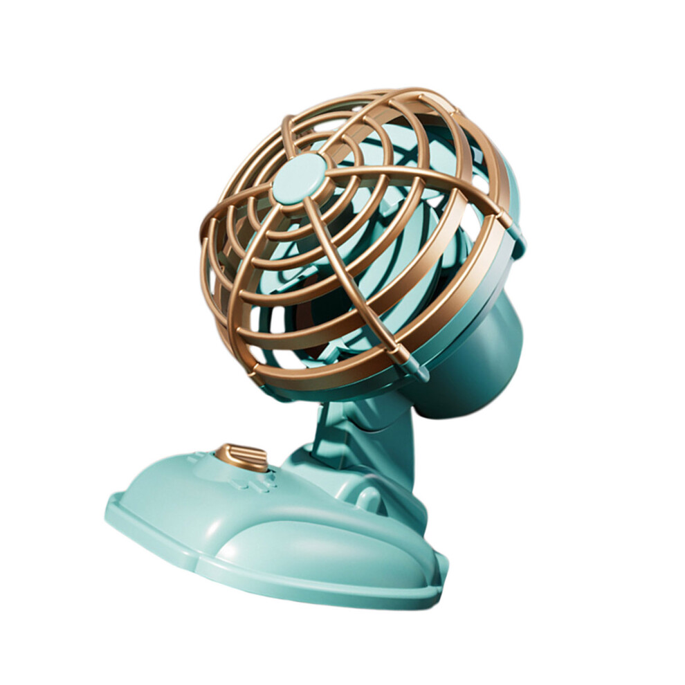 Desk Fan Quiet Portable Tabletop Adjustable 3 Speed Fan-Blue 7754003321336
