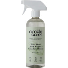 Nimble Cares Plant Based Multi-Purpose Antibacterial Cleaner Fragrance Free 250 Uses 500ml