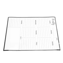 Magnetischer Planer PET-Whiteboard, vertikale To-Do-Liste