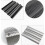 Backblech, 4 Baguetteformen, Antihaft-Brotbackblech, Silber 3