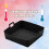 Quadratische Airfryer-Backmatte mit Antihaft-Silikon Black 3