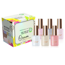 TOS01 15 ml 6-Farben Gel-Nagellack-Set 8,5 x 8,2 x 5,5 cm