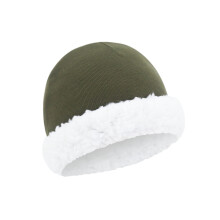 Soft Fabric Comfortable Winter Hat for Infant Wear-Army Green