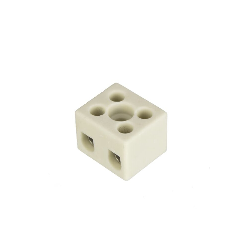 (32A (10A)) Ceramic Connector Blocks Â Double Pole (High Temperature Terminal Blocks) 5061032252985