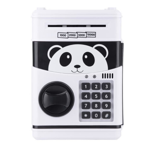 Panda-Sparschwein mit Tresor 1