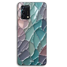 Capa Para Oppo A95 textura escamas de vidro coloridas Maniacase