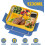 Παιδικό Φαγητό, Φαγητό σε κουτί – Κουτί Bento 1300ML χωρίς BPA με 5 διαμερίσματα 2