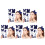 5Sets Navy Haarschmuck Haargummis Schleifenclips Für 1