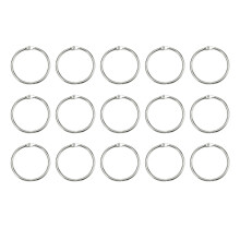 100 Pcs Binding Iron Ring Opening Connective Hoops Diy Album Material