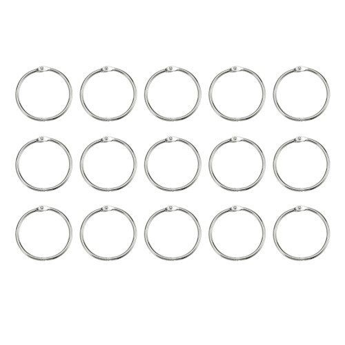 100 Pcs Binding Iron Ring Opening Connective Hoops Diy Album Material