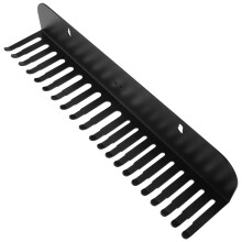 1Set Heavy Duty Black Metal Cable Holder Rack 20 Slots for Wall Mount