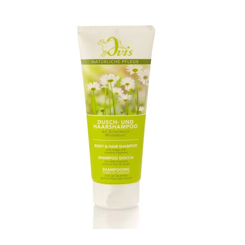 Ovis Dusch- und Haarshampoo 200 ml Schafmilch und Wiesenduft